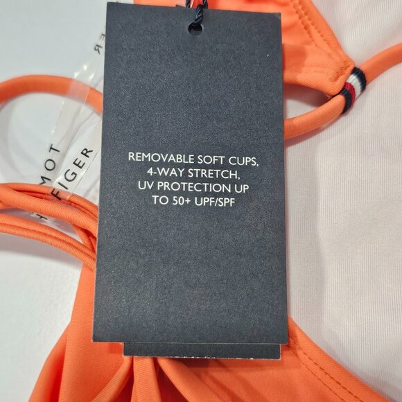 Tommy Hilfiger Crisscross-Back Tie-Belt One-Piece Swimsuit - Picture 7 of 9